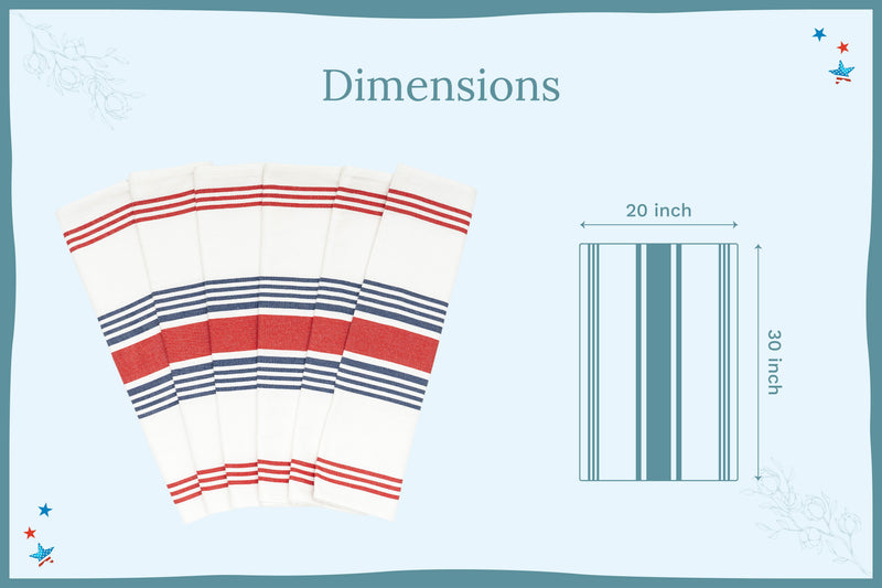 Striped Kitchen Towels
