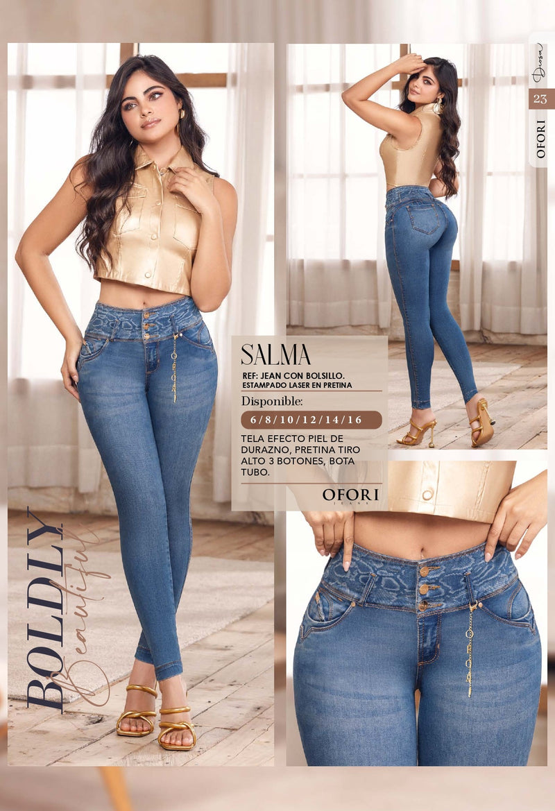 Salma 100% Authentic Colombian Push Up Jeans