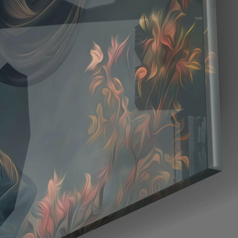 Dragon's Roar Glass Wall Art  || Designers Collection