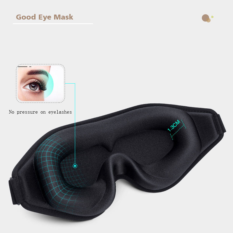Memory Foam 3D Eye Mask for Sleep