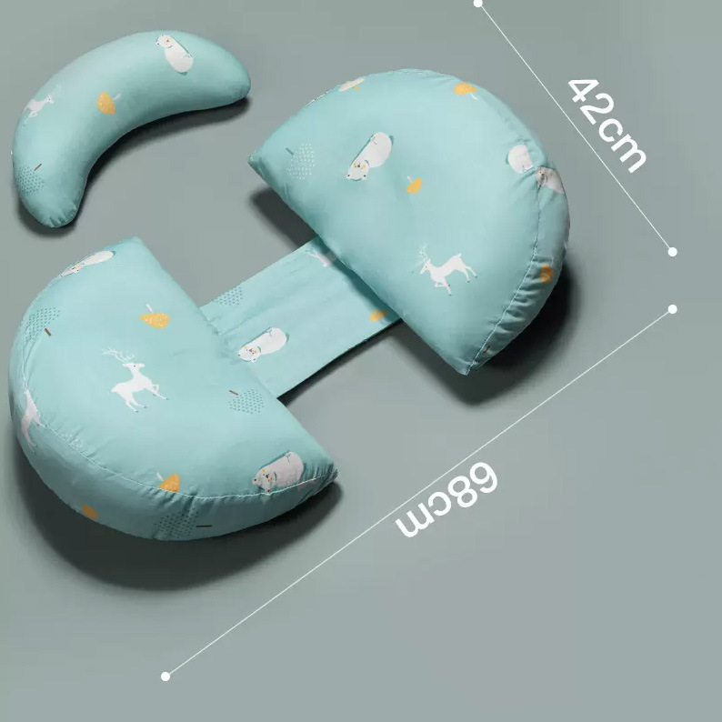 U-Shaped Pregnancy Pillow | Waist & Side Sleeping Support