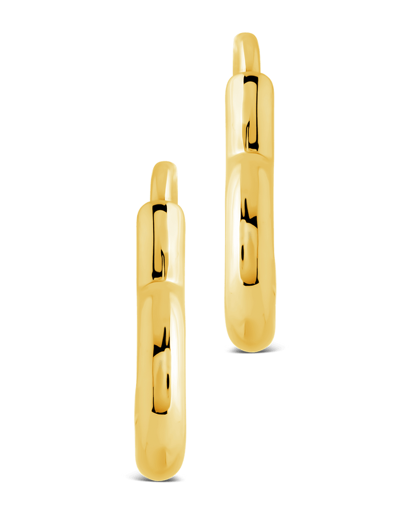 Elle Heart Micro Hoop Earrings