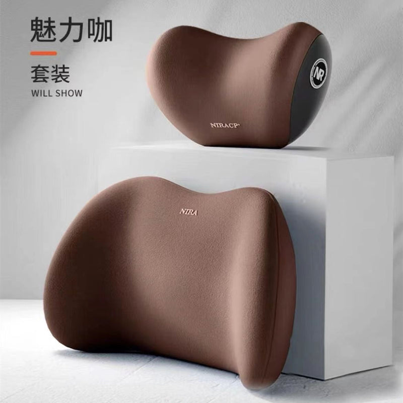 Memory Cotton Car Headrest and Neck Protection Pillow