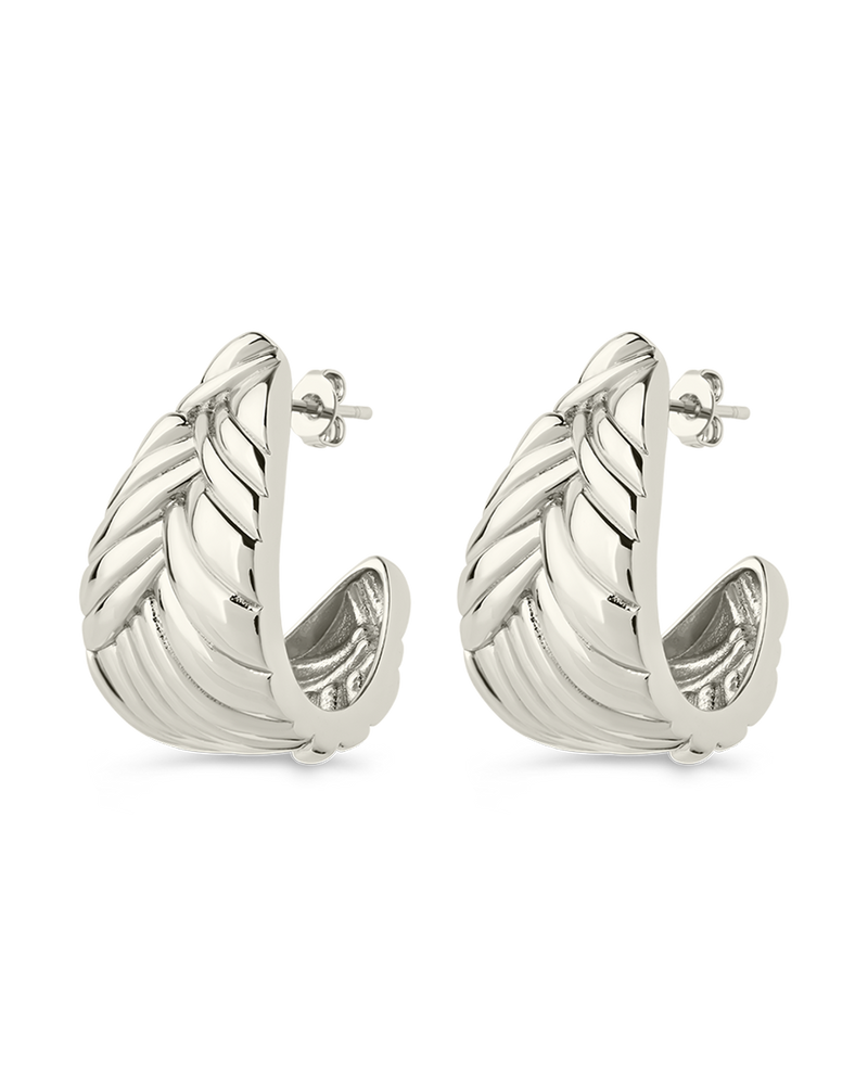 Ellis Braided Hoops