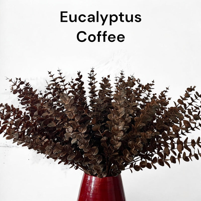 Fake Eucalyptus Stems - Artificial Greenery Leaves For Decor