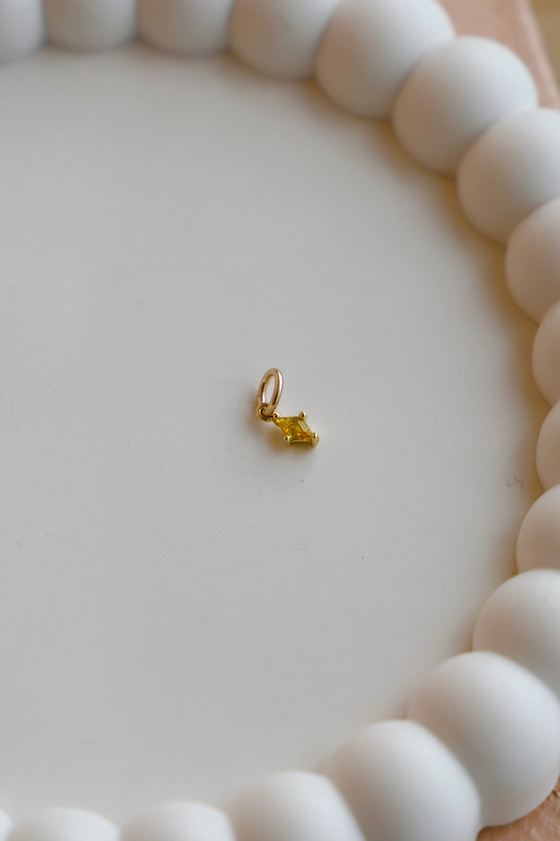 DIAMOND BIRTHSTONE CHARM