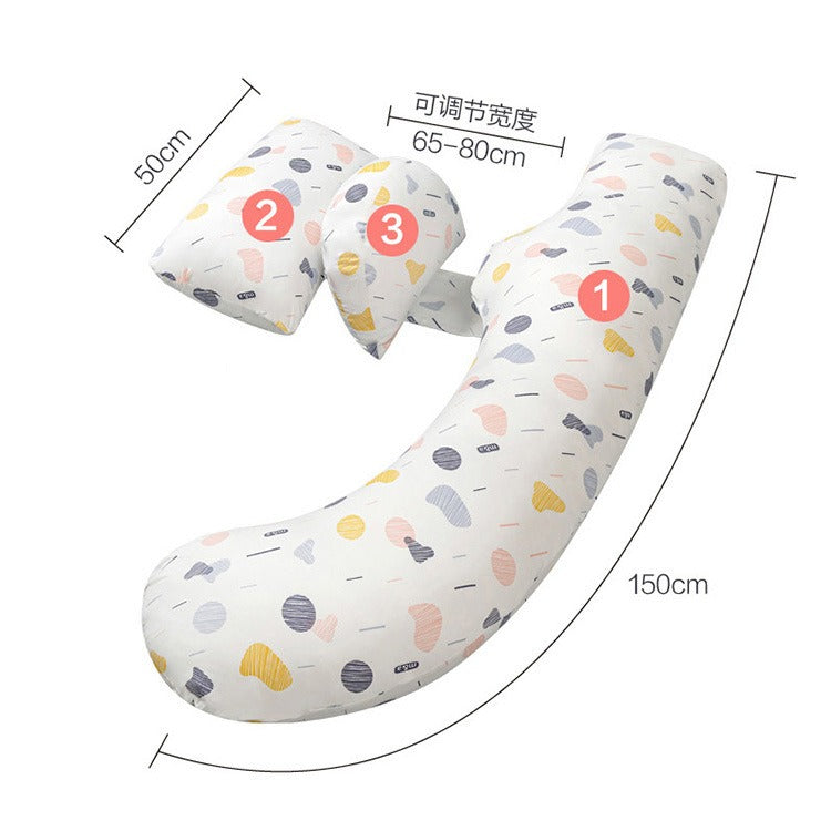 C-Shaped Maternity Pregnancy Body Pillow for Breastfeeding