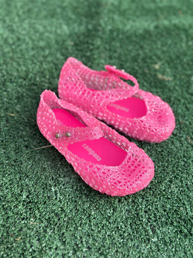 Campana Papel Zig Zag- Pink