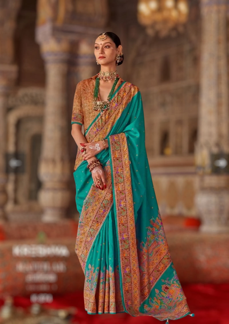 Wedding wear silk saree
