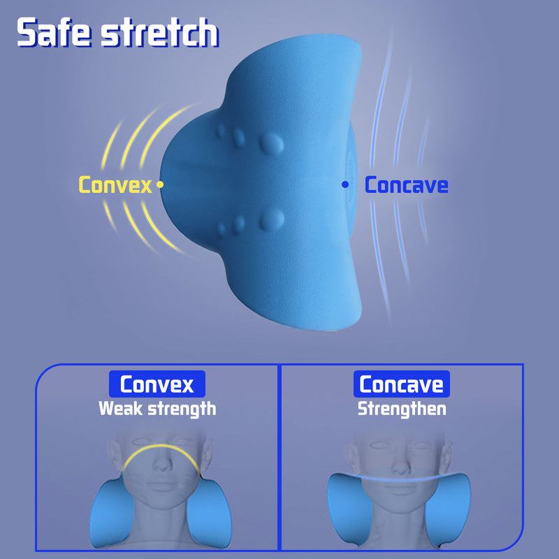 C-Type Cervical Spine Massage Pillow