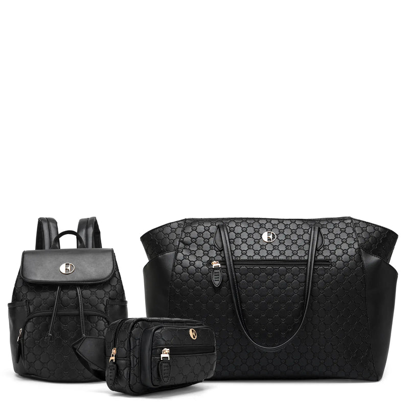 Compass 3 Piece Weekender, Backpack & Crossbody Set