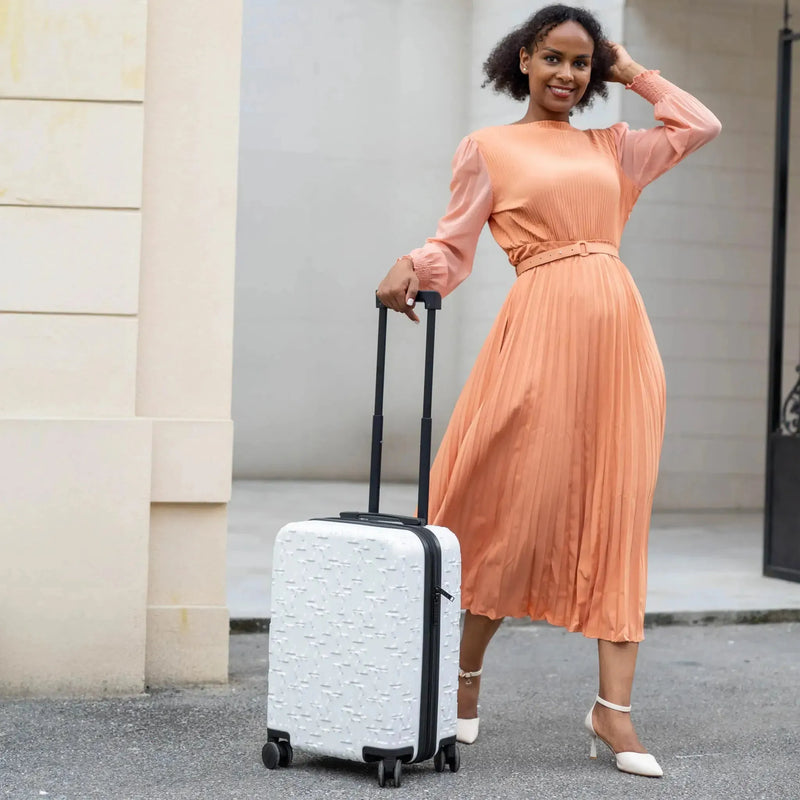 Passage 3 Piece Expandable Retro Luggage Set