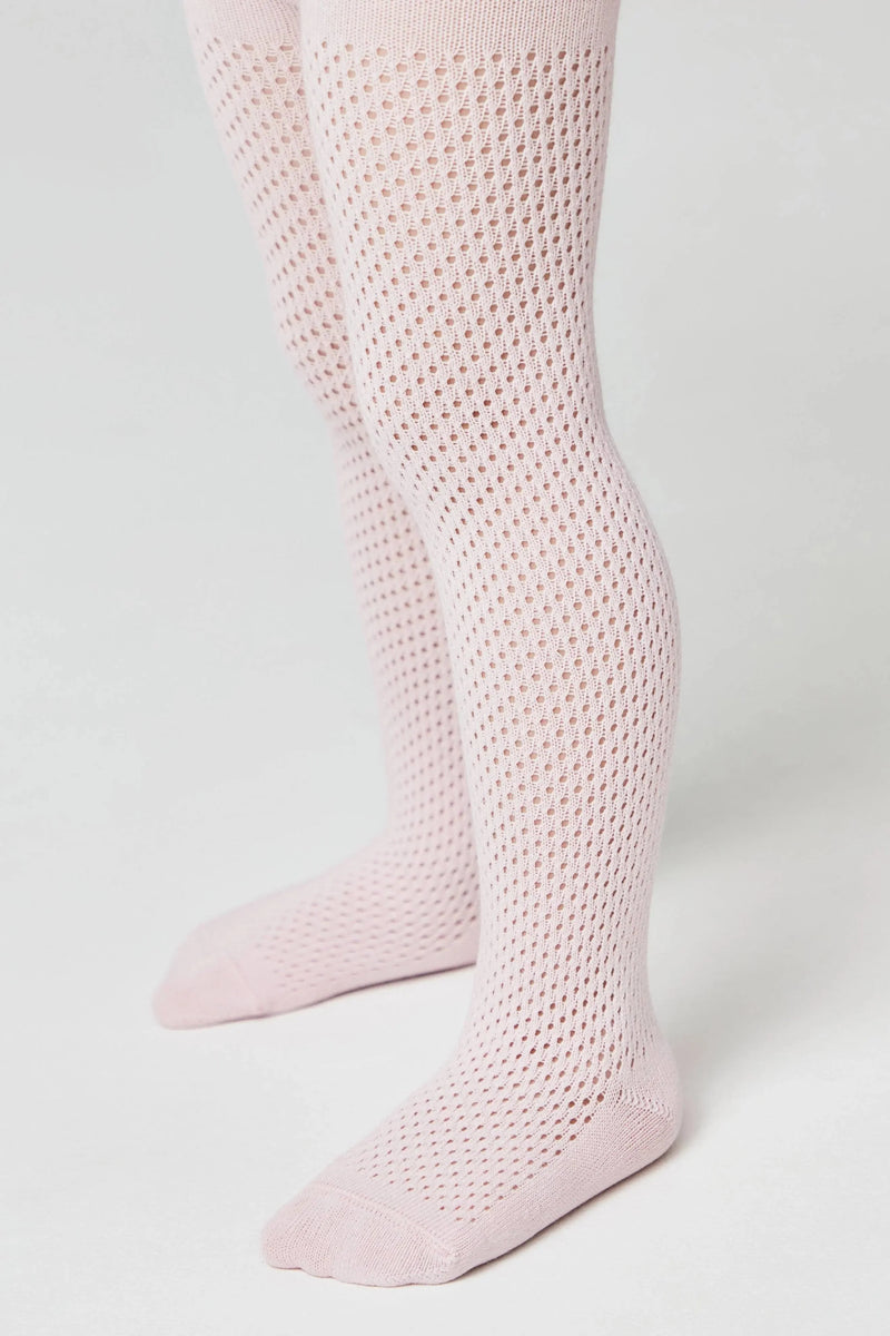 Conte-Kids Cotton Tights Miss 616 - Mesh Pattern