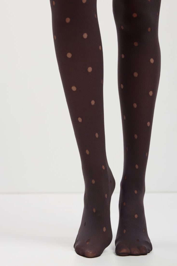 Fantasy Tights Conte Enjoy - Sheer Polka Dots