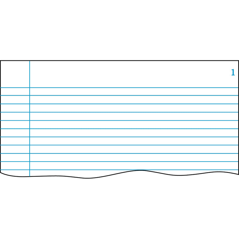 Boorum & Pease Log Book, List-Management Format, Medium/College Rule, Black/Red Cover, 10.13 x 7.78, 150 Sheets