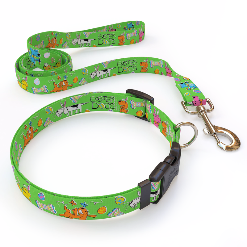 Easter Dogs Dog Collar