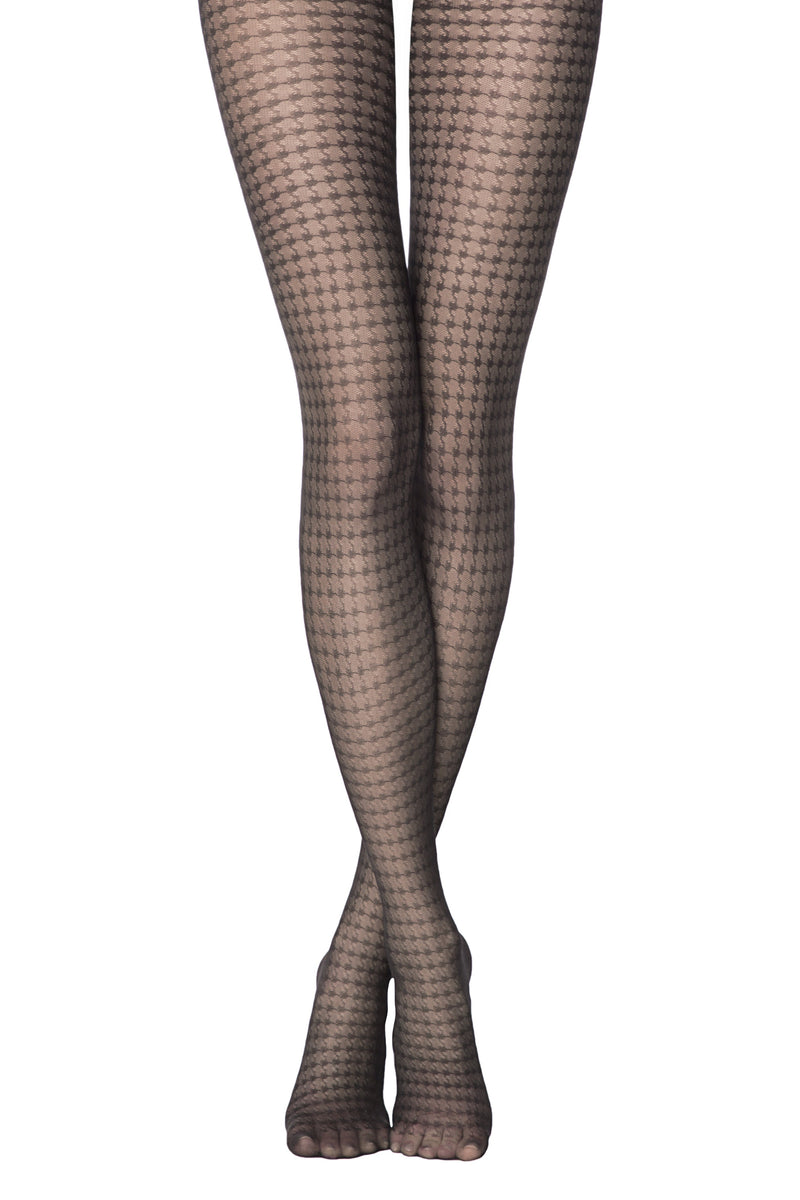 Fantasy Tights Conte Encore - Houndstooth Pattern