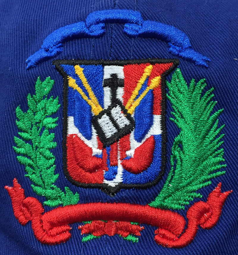 Escudo Republica Dominicana - Dominican Shield Royal / Full Color Dad Hat