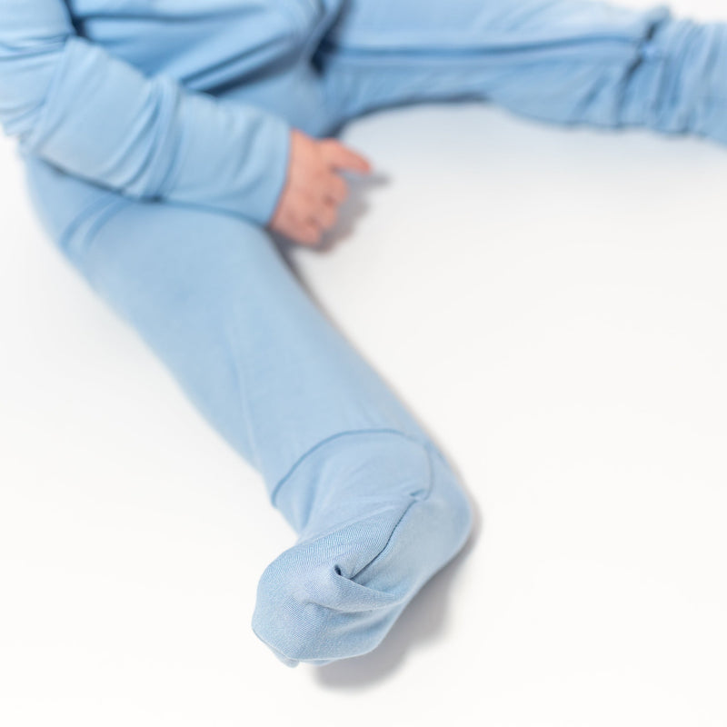 Baby Bamboo Zippered Romper