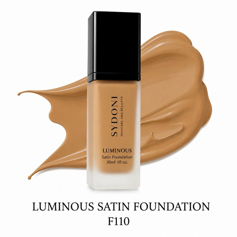 SYDONI LUMINOUS SATIN FOUNDATION – Radiant Skin, Smooth Perfection 30ml 1 fl. oz (16 Shades)