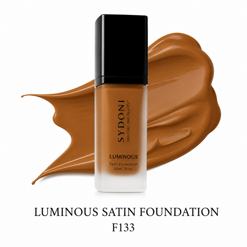 SYDONI LUMINOUS SATIN FOUNDATION – Radiant Skin, Smooth Perfection 30ml 1 fl. oz (16 Shades)