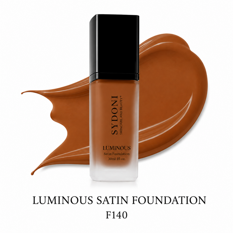 SYDONI LUMINOUS SATIN FOUNDATION – Radiant Skin, Smooth Perfection 30ml 1 fl. oz (16 Shades)