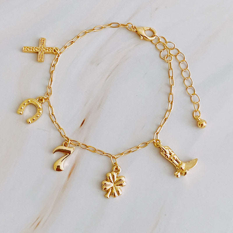 Lucky Charmed Bracelet