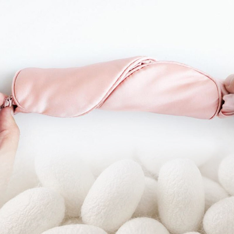 Silk Sleep Eye Mask | 19 Momme Mulberry Eyepatch for Insomnia