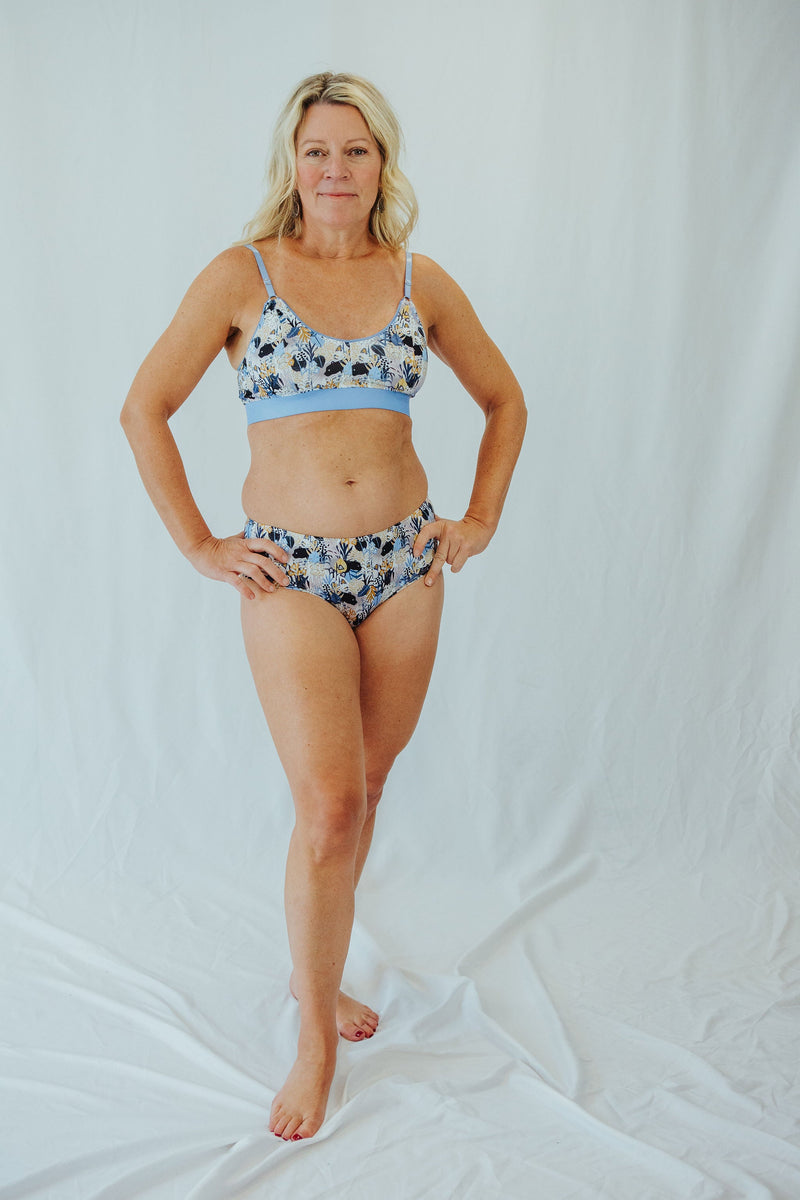 Panther Print Bra