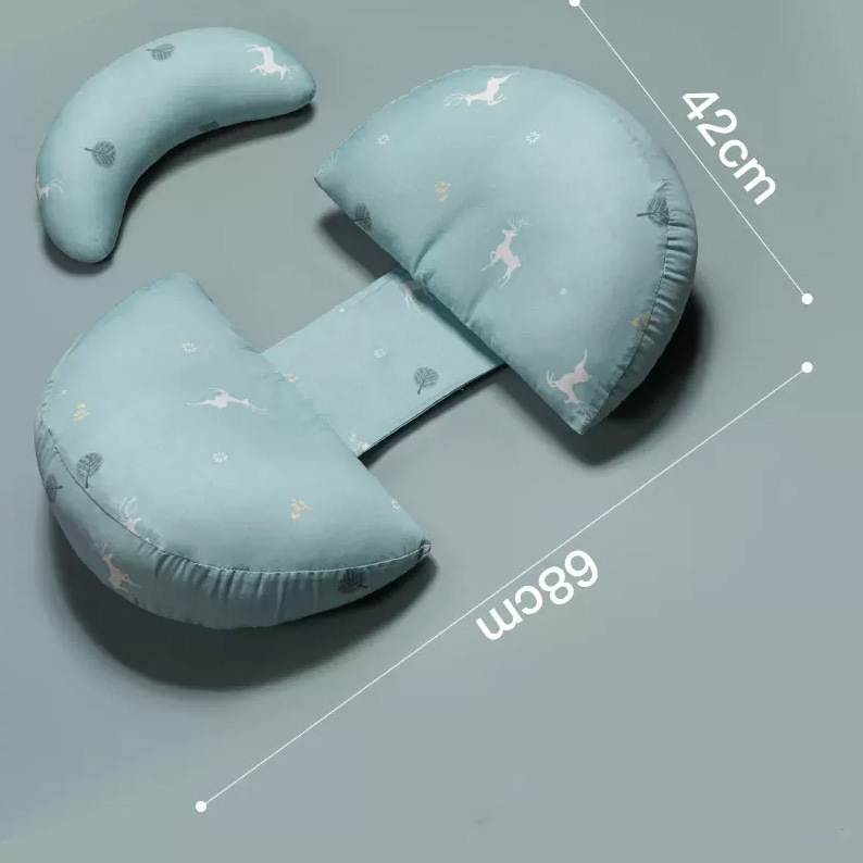 U-Shaped Pregnancy Pillow | Waist & Side Sleeping Support