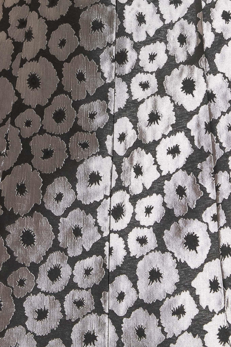 SHINE ON ME WOVEN JACQUARD MINI DRESS
