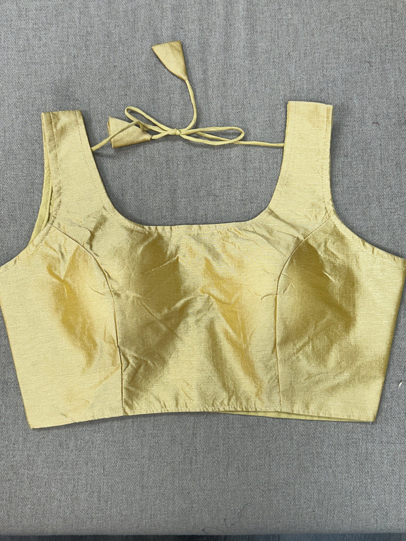 Raw silk blouses