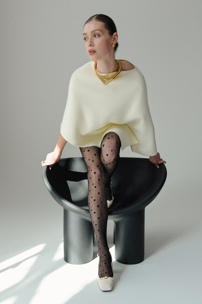 Fantasy Tights Conte Feeling - Hearts and Dots