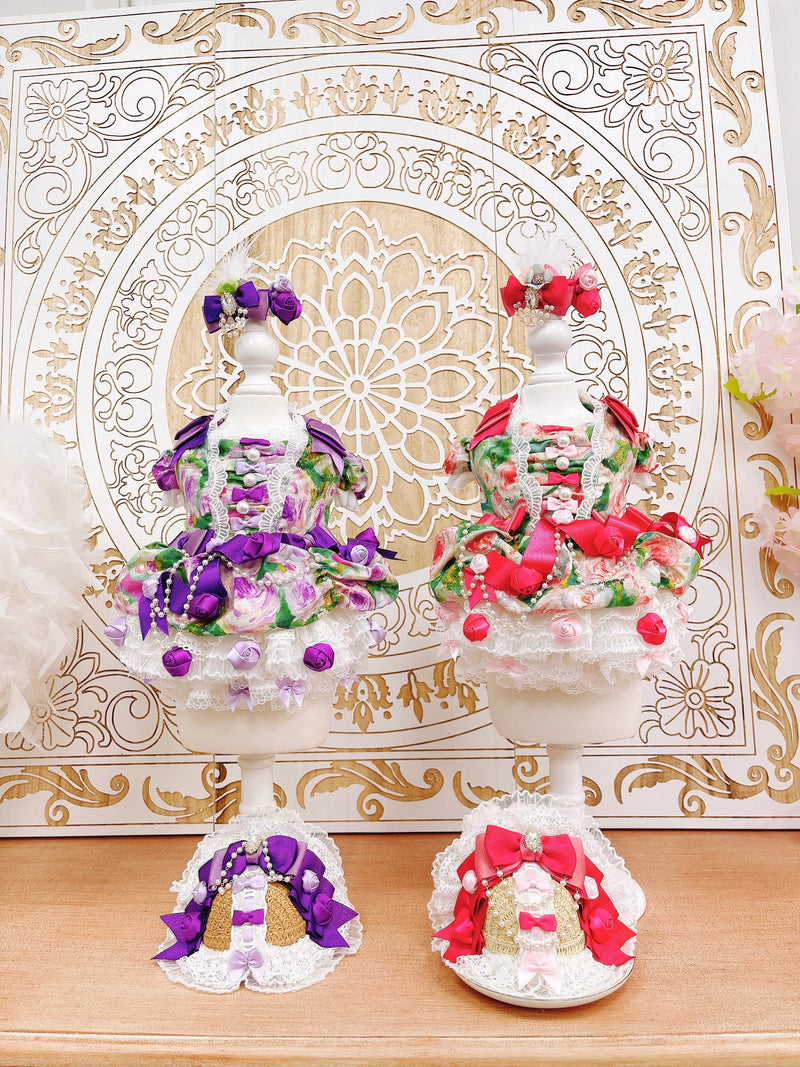 High quality handmade dog dresses Queen Victoria