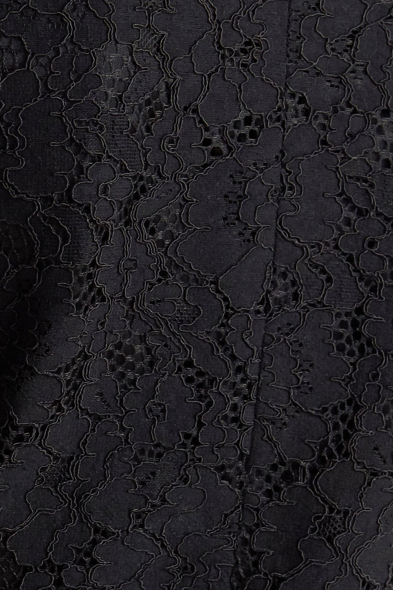 SHADOW GLAM WOVEN LACE BLAZER