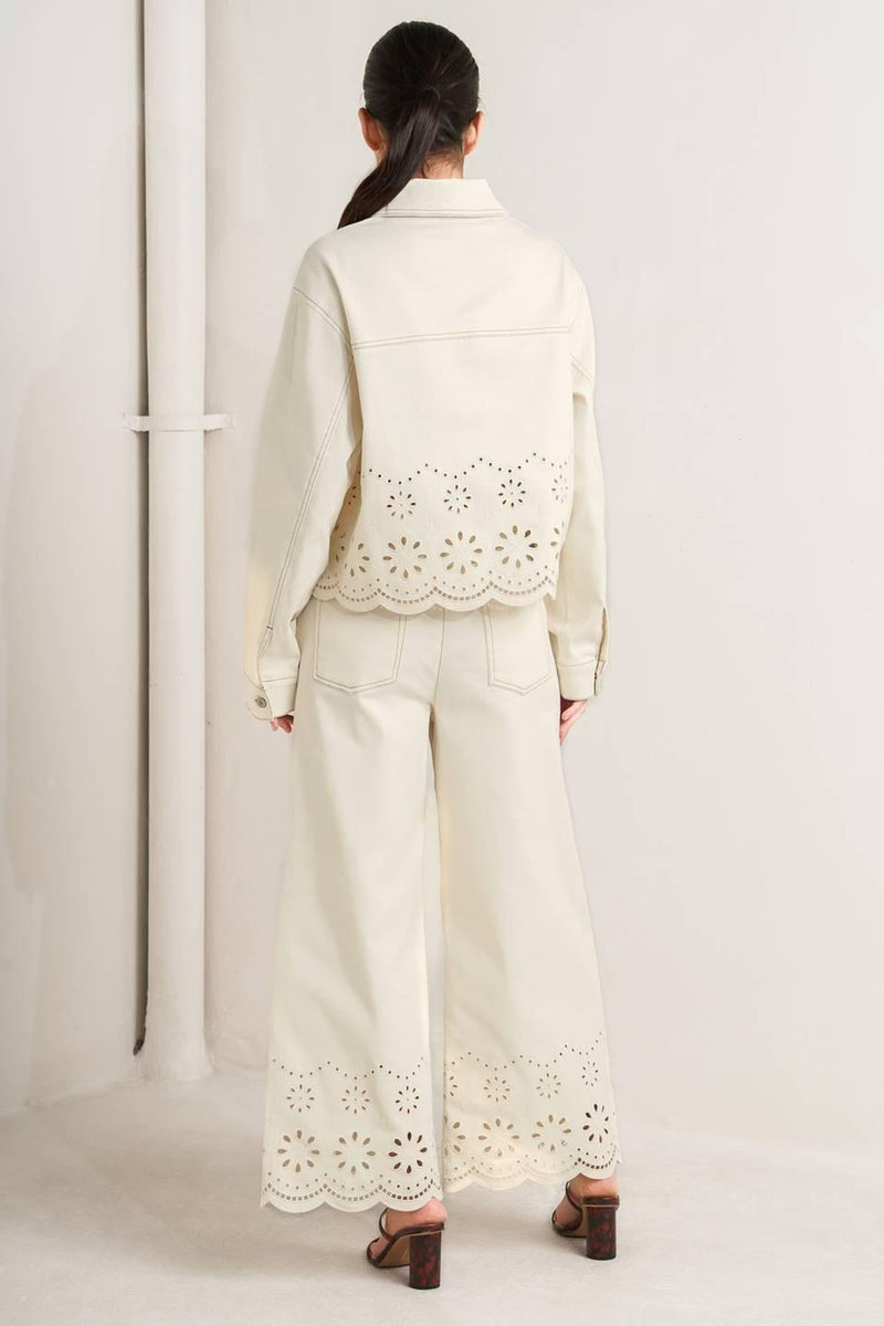 SUNDAY LEAF TWILL JACKET
