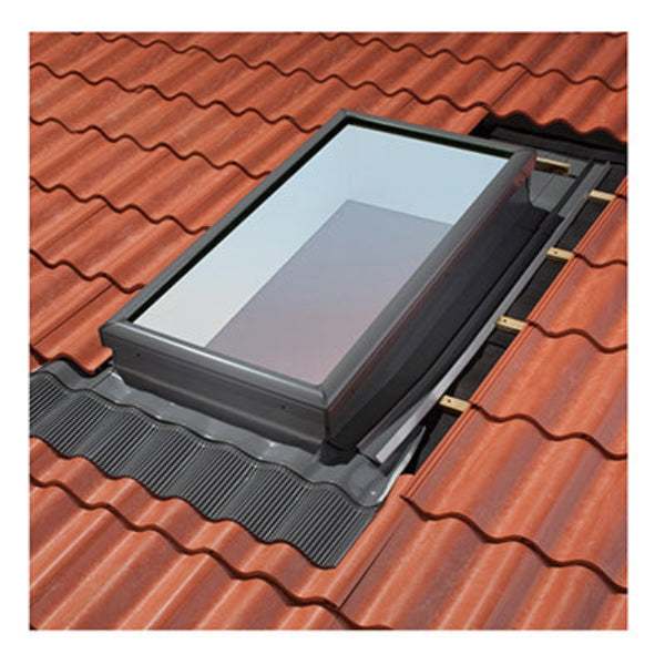 VELUX Aluminum Flashing Kit with Underlayment for Curb Mount Skylights