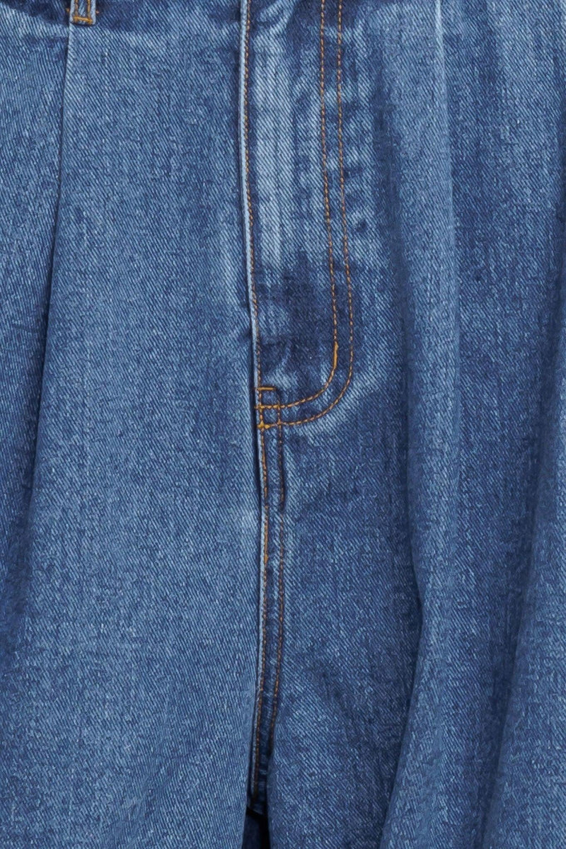 WESTERN RIVET DENIM PANTS