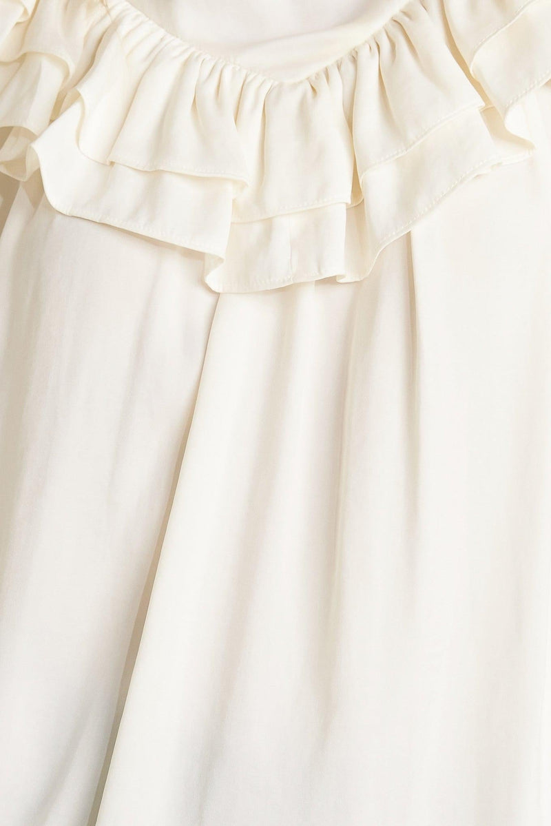 EDWARDIAN WALTZ WOVEN TOP