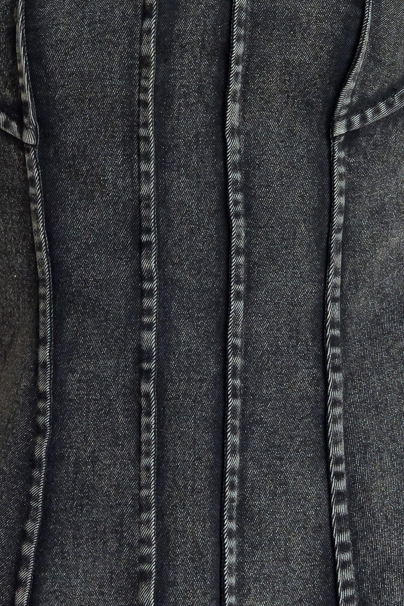 NIGHT SHAPE DENIM TOP