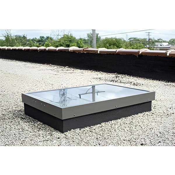 Fixed Curb-Mounted Skylight with Laminated Low-E366 Glass