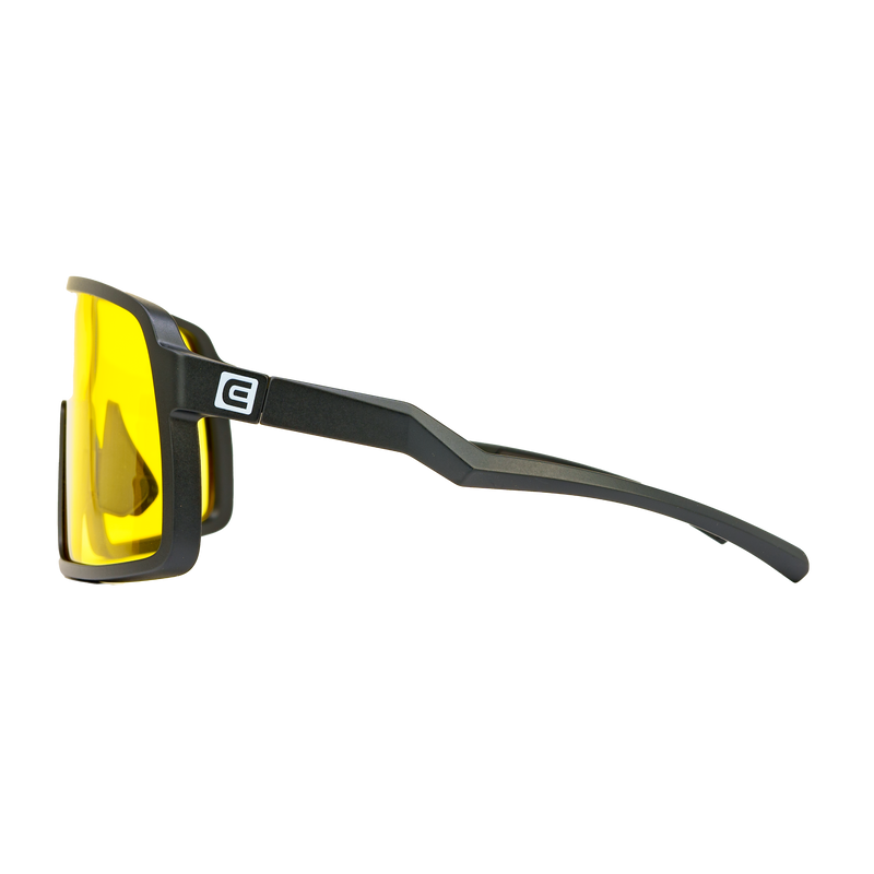 Forza (Black/Yellow) Anti-Reflective, Oleo-phobic Lens