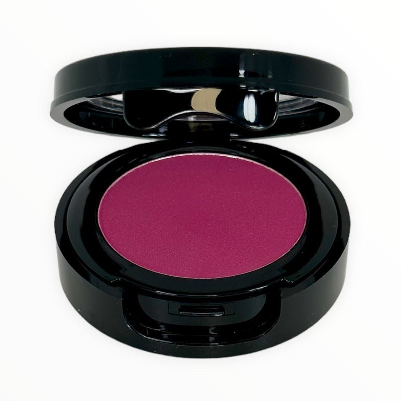 SYDONI FINE WINE POWDER BLUSH – Deep Magenta, Bold, Buildable, Flattering on All Skin Tones .5g/ 1oz.