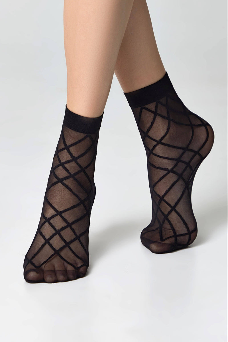 Socks Conte Fantasy - Lacing Imitation