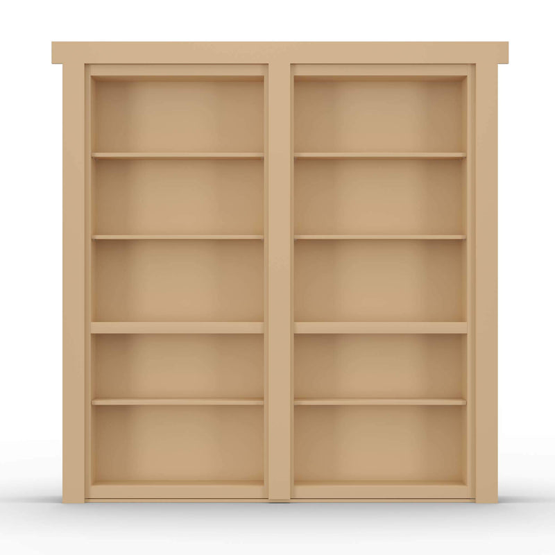 Hidden French Door Paint Grade