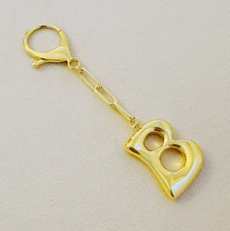 Whimsy Balloon Letter Initial Bag Charm