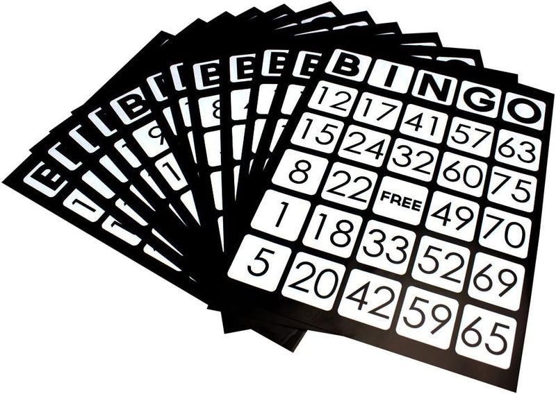 EZ Readers Low Vision Bingo Cards
