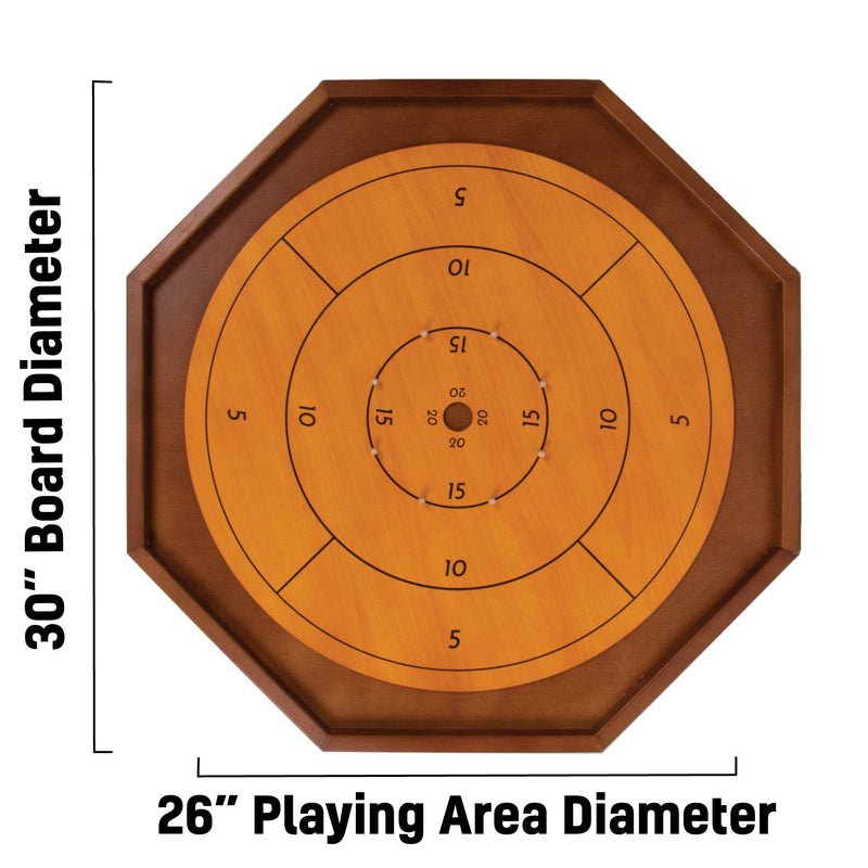 Tournament Crokinole Board, 30-inch