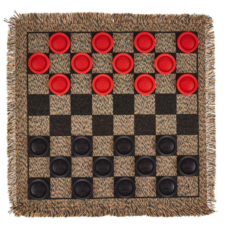 3-in-1 Mini Checkers Rug