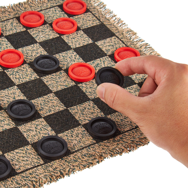 3-in-1 Mini Checkers Rug